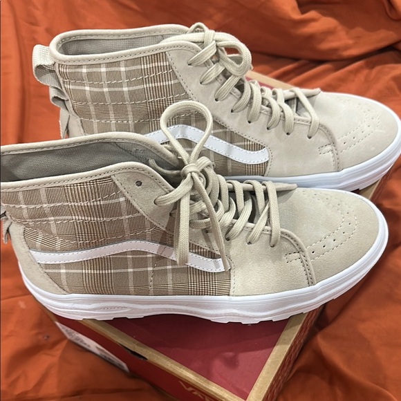Vans Shoes - Plaid Sentry Sk8 Hi High-Top Vans